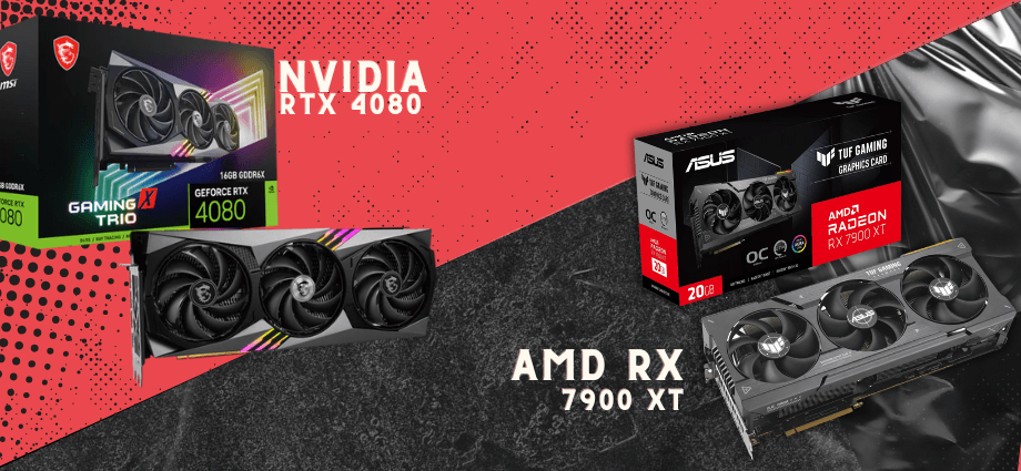 Comparing NVIDIA RTX 4080 vs AMD Radeon RX 7900 XT