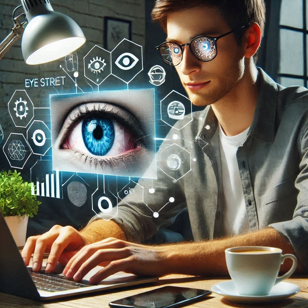 Eye Strain from Screen Time
