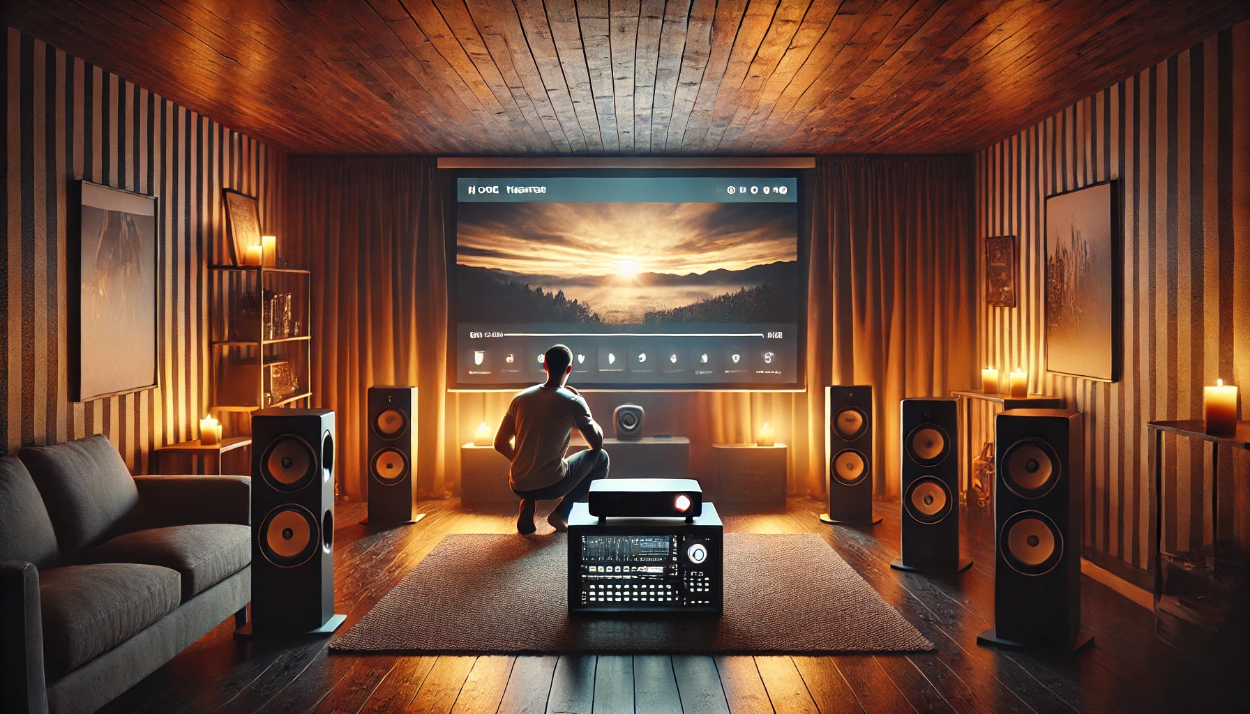 Setting Up a Home Theater System A Beginner's Guide Image