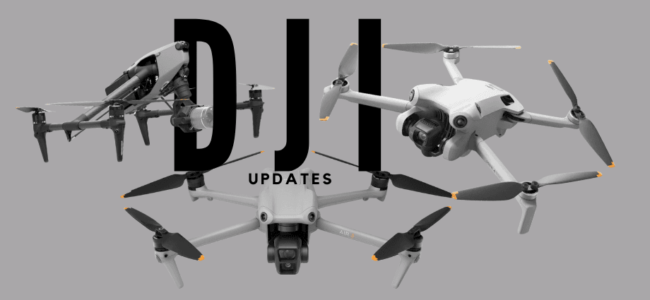 Drones Updates from DJI