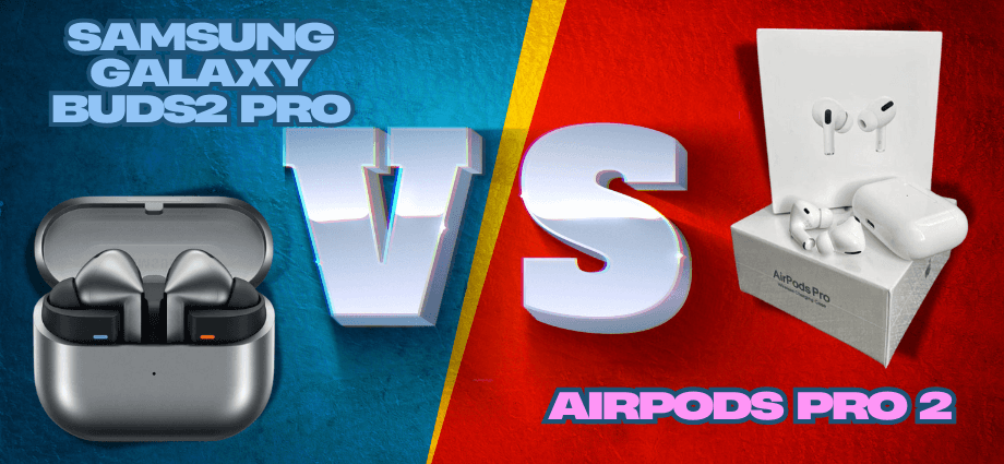 Samsung Galaxy Buds2 Pro vs AirPods Pro 2 Image