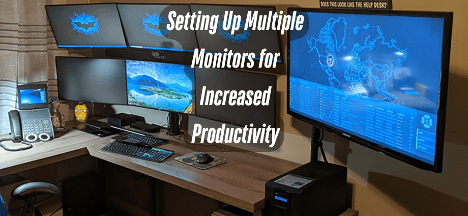 Setting Up Multiple Monitors for Increased Productivity image